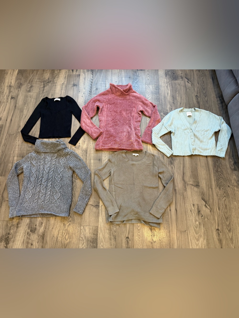 Small Women’s Long Sleeve and Sweater Lot, Abercrombie & Fitch, Madewell, Roxy